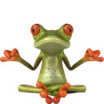 dj-smiley-émoticône-clipart-cartoon-grenouille-zen-fond-transparent